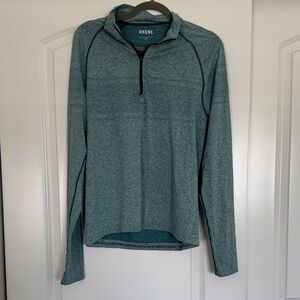Rhone Blue Half-Zip Pullover